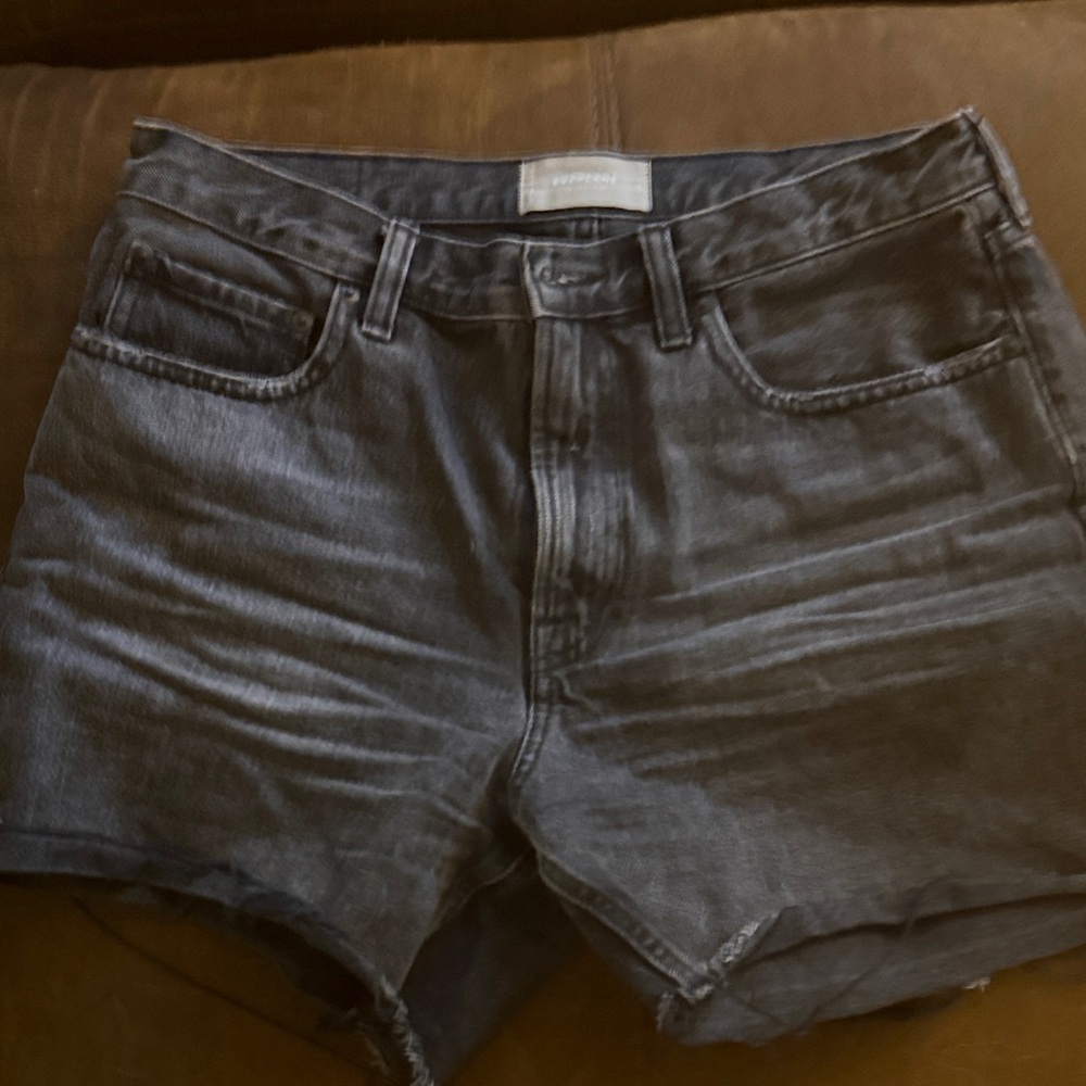Everlane faded  black  Denim Jean Shorts